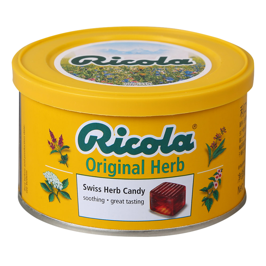 Kẹo thảo mộc trái cây Ricola Cranberry 100g