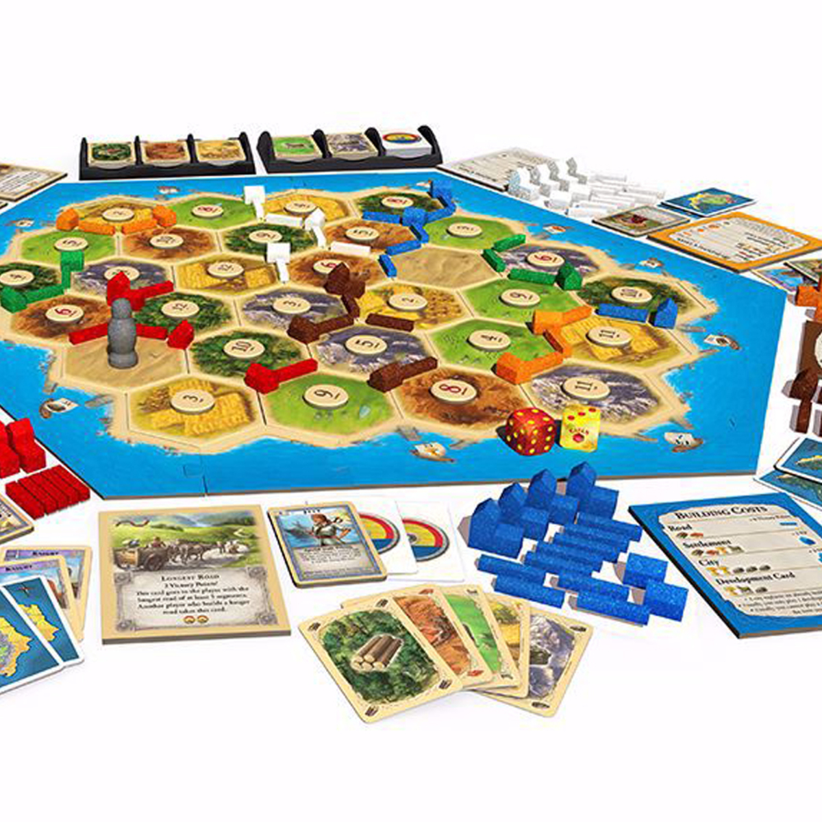 Trò Chơi Board Game chiến thuật xây dựng Catan