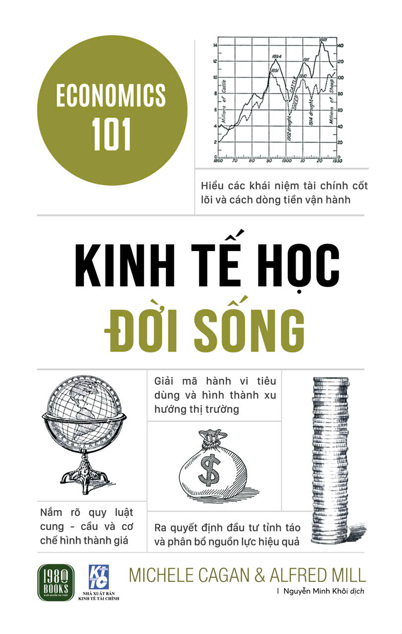 KINH TẾ HỌC ĐỜI SỐNG – Michele Cagan &amp; Alfred Mill – 1980 Books - NXB Kinh Tế Tài Chính