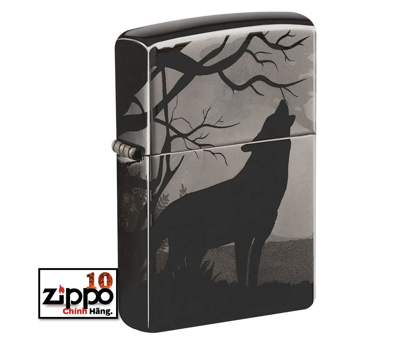 Bật lửa Zippo 49188 Wolves Design - Chính hãng 100%