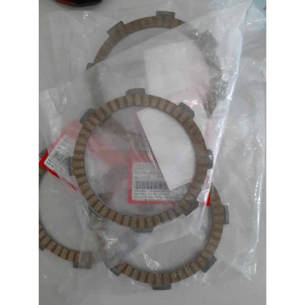Lá côn Đĩa ma sát ly hợp dream 100 wave anpha 100 rs 100 wave s 100 chính hiệu honda giá 1 lá côn