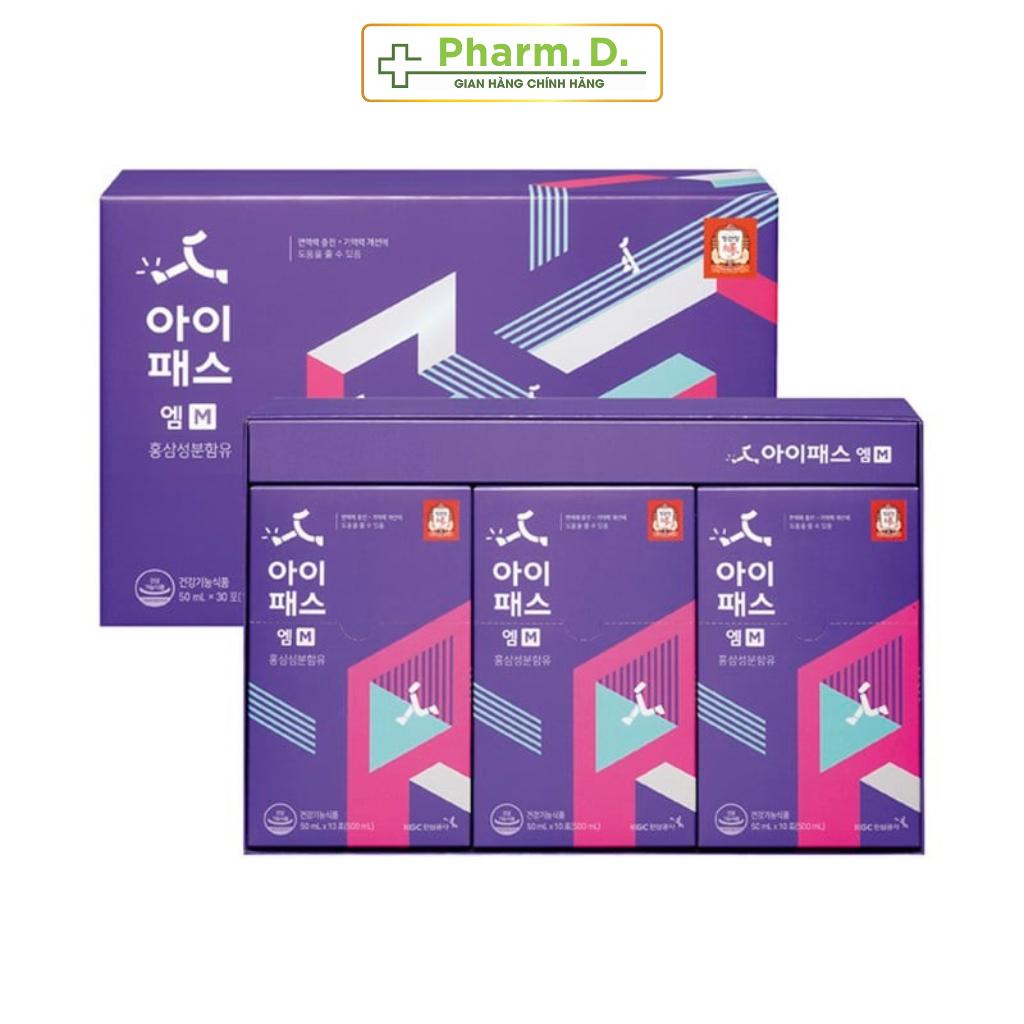 Nước Hồng Sâm Bổ Dưỡng IPASS M Cho Trẻ 14-16 Tuổi KGC Cheong Kwan Jang