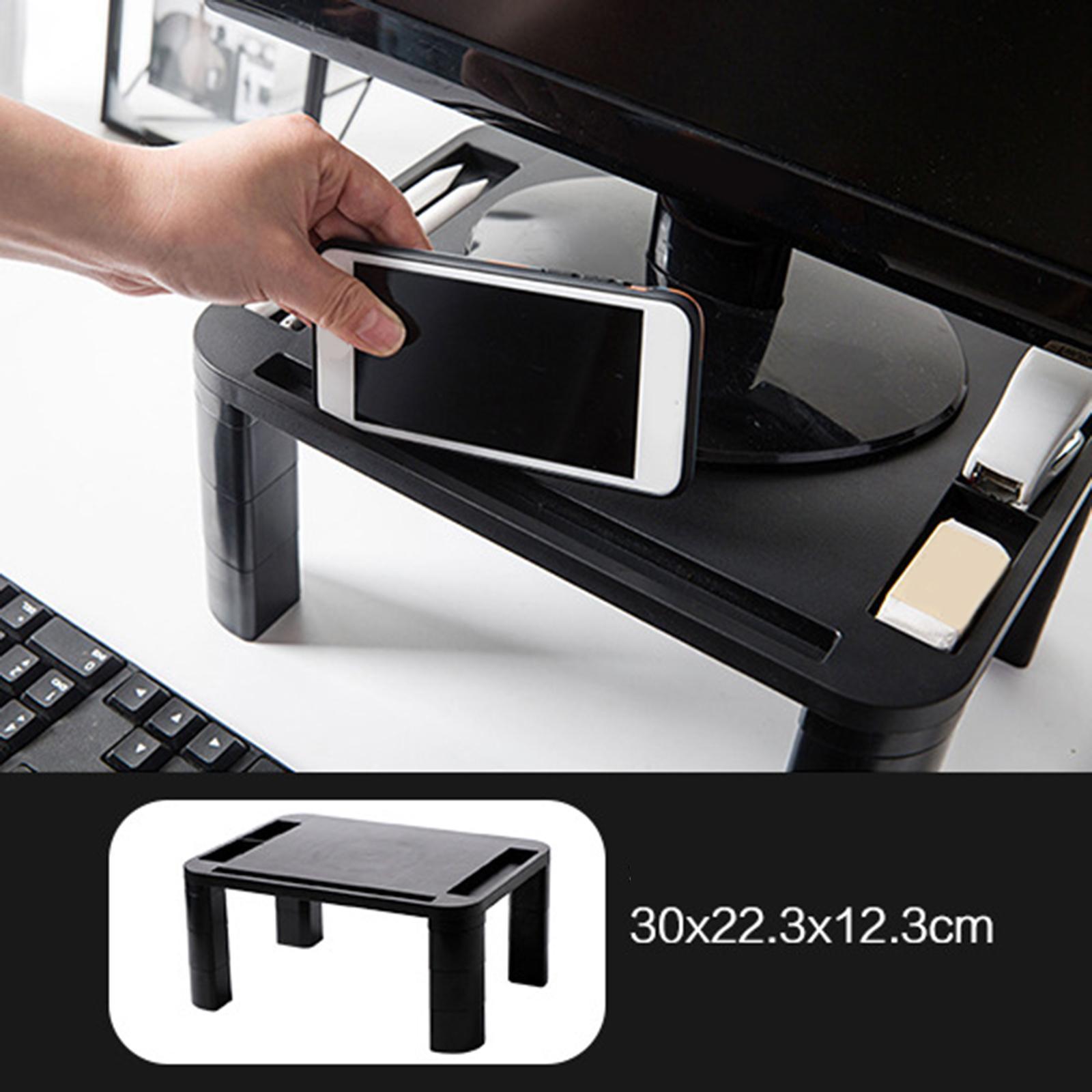 Monitor Stand Riser Holder with Phone Stand and Pen Slot for Laptop Home