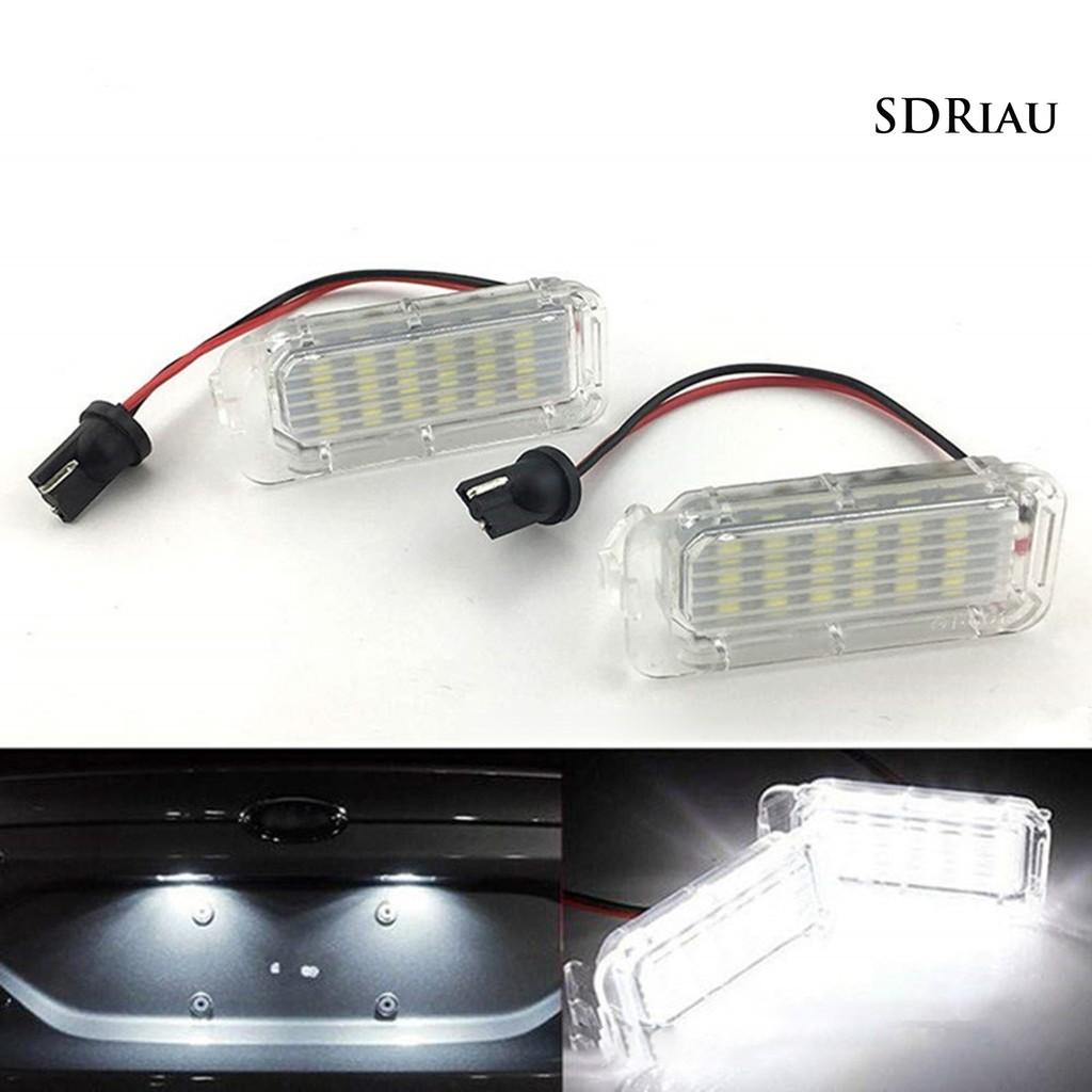 Set 2 Đèn Led Gắn Biển Số Xe Ô Tô Ford Focus / Mondeo / Fiseta
