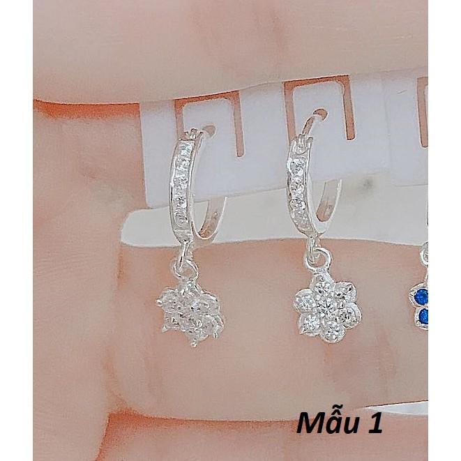 Bông tai bạc trẻ em các mẫu MS65
