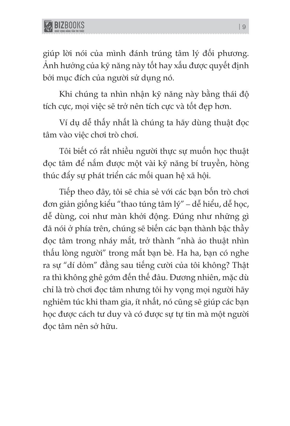 Đọc Suy Nghĩ - Thấu Tâm Can