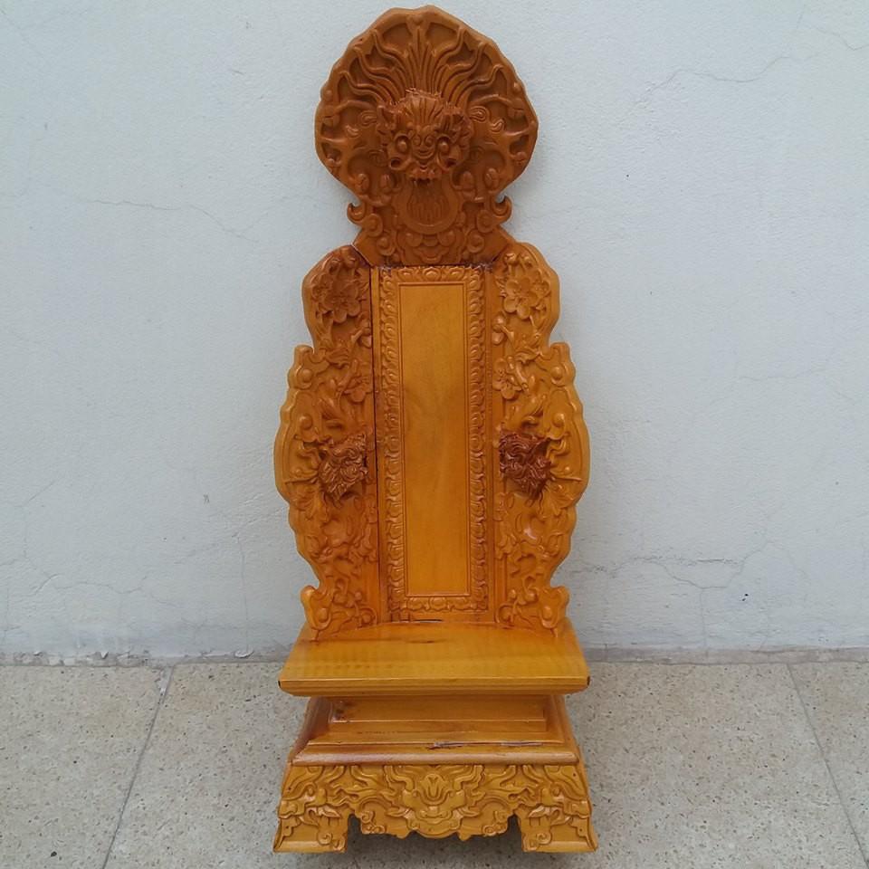 Đồ thờ cúng bài vị gỗ mít cao 50cmx22cmx12cm