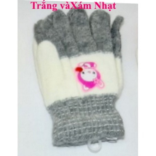 BAO TAY LEN NỮ KIỂU HÀN QUỐC In hình ngộ nghĩnh Bít ngón Dành cho nữ từ 10 đến 15 tuổi Thương hiệu Xiao Tai Yang