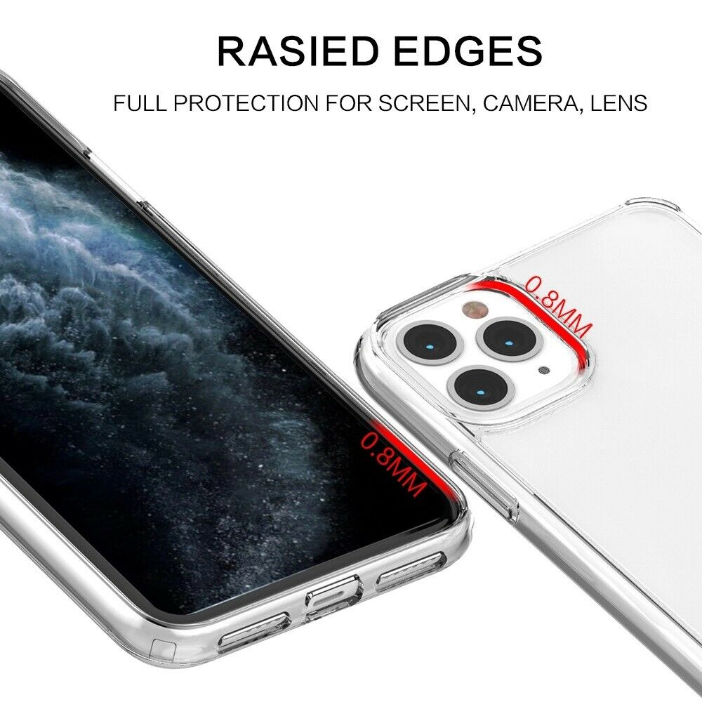 Ốp lưng chống sốc trong suốt cho iPhone 13 Pro Max hiệu Likgus Crashproof giúp chống chịu mọi va đập - hàng nhập khẩu 