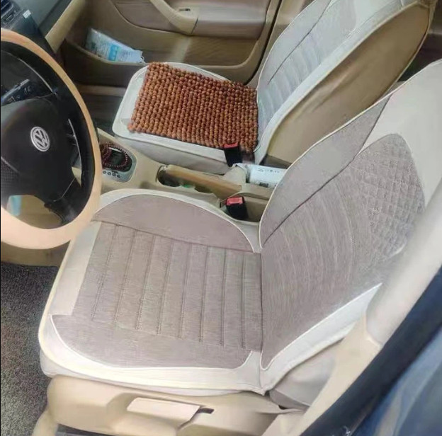 Bọc Ghế Ô Tô Vải Lanh Thoáng Mát Bốn Mùa BG14