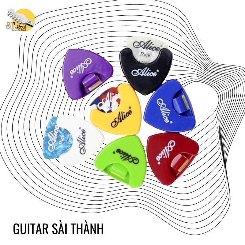 Hộp đựng phím gãy đàn guitar mặt lưng có keo dán