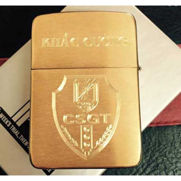 Bật Lửa ZIPPO KHẮC CẢNH SÁT GIAO THÔNG – ZIPPO 1941B.CSGT