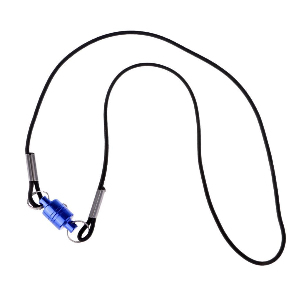 Magnetic Net Release Holder Keeper with Lanyard for Fly Fishing