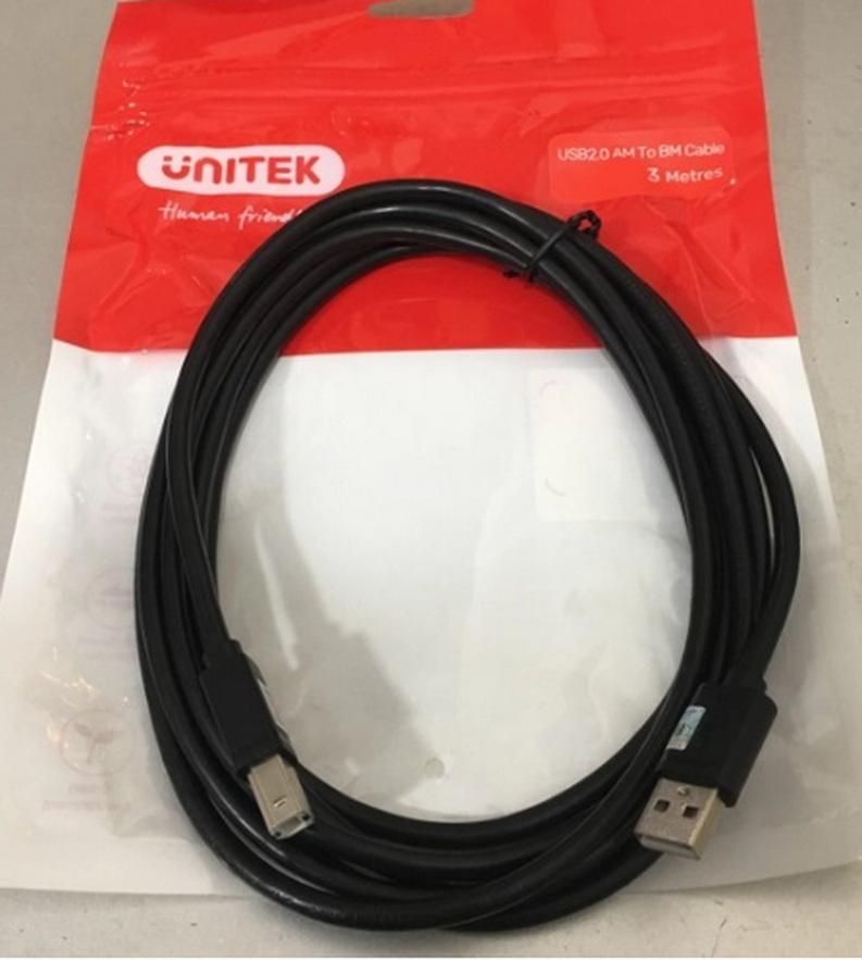 Cáp USB In 2.0 (3m) Unitek (Y-C420) - HÀNG CHÍNH HÃNG