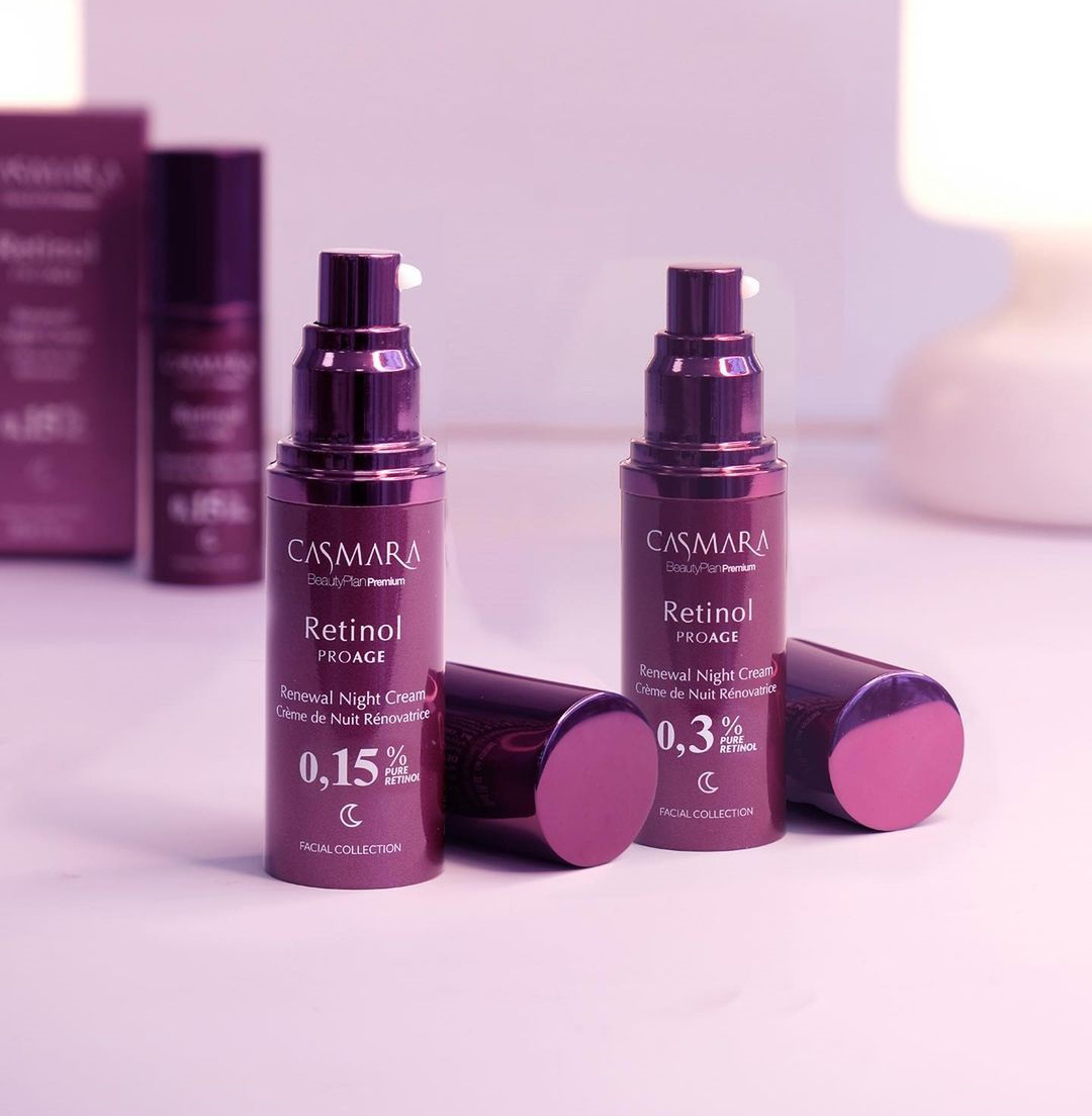 Kem trẻ hóa RETINOL CASMARA tinh khiết 0.15% và 0.3% - RETINOL PROAGE RENEWAL NIGHT CREAM 0.15%/ 0.3% 30ML