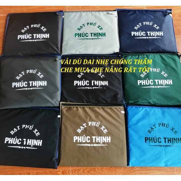 Bạt trùm xe máy Vải Dù Nhẹ Dai 100% Phúc Thịnh (Che mưa rất tốt) Phủ các loại xe thông dụng