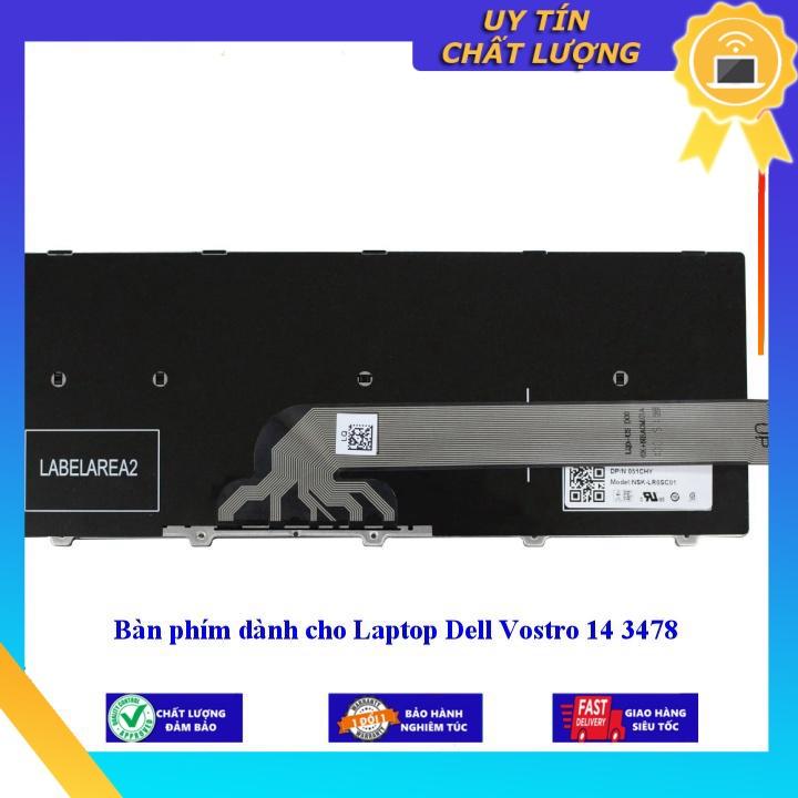 Bàn phím dùng cho Laptop Dell Vostro 14 3478 - Hàng Nhập Khẩu New Seal
