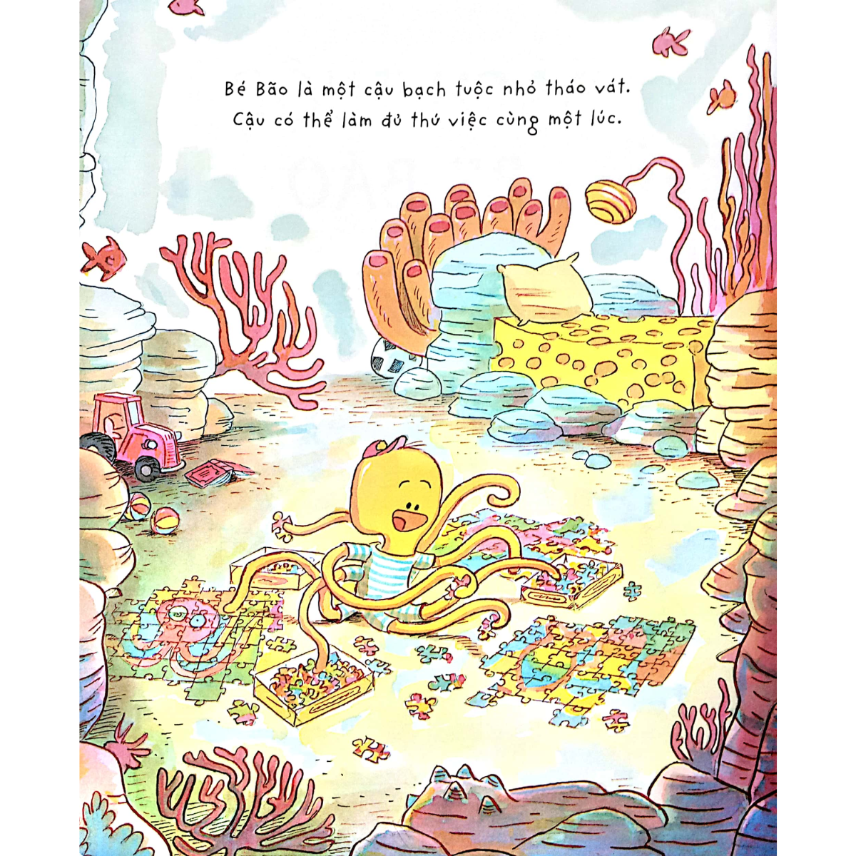 Bạch Tuộc Bé Bão