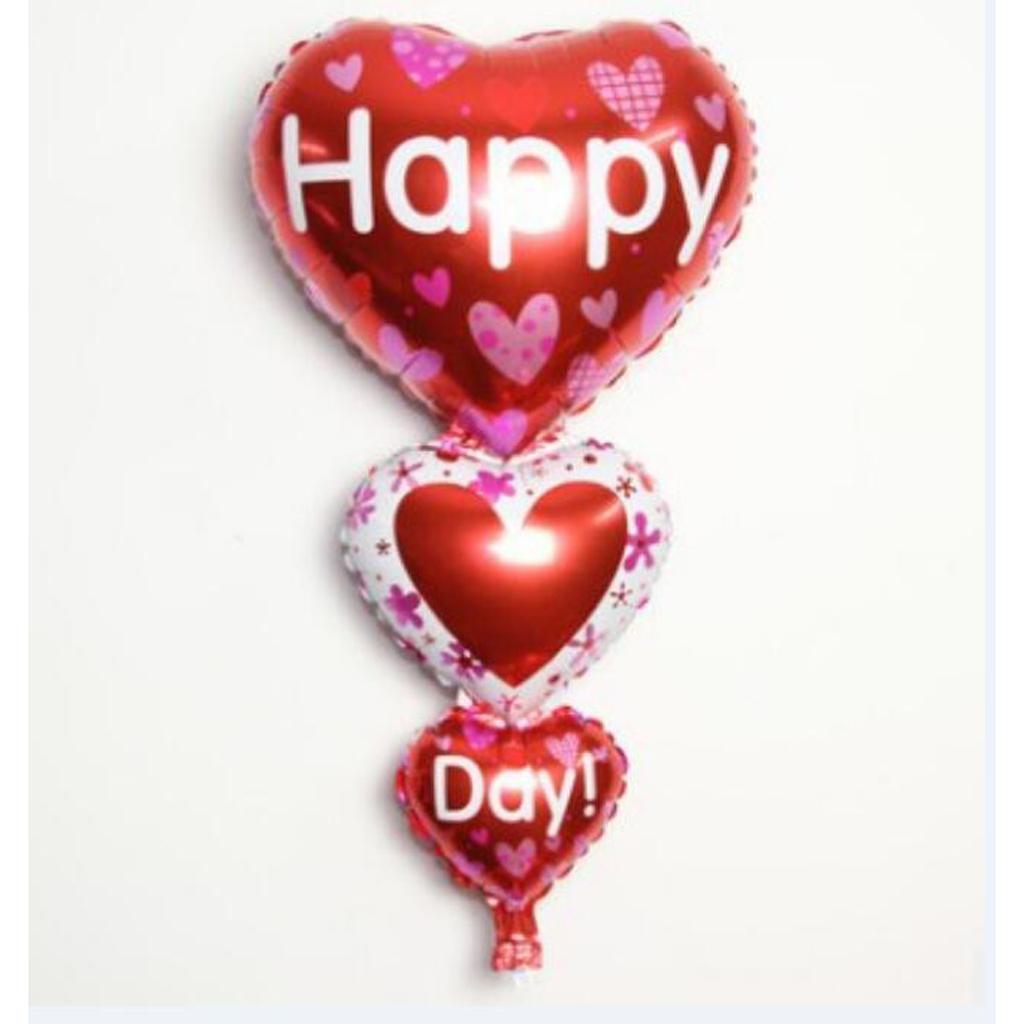 Wedding Foil Balloon 3x Love Shape Aluminum Balloons Party Decor