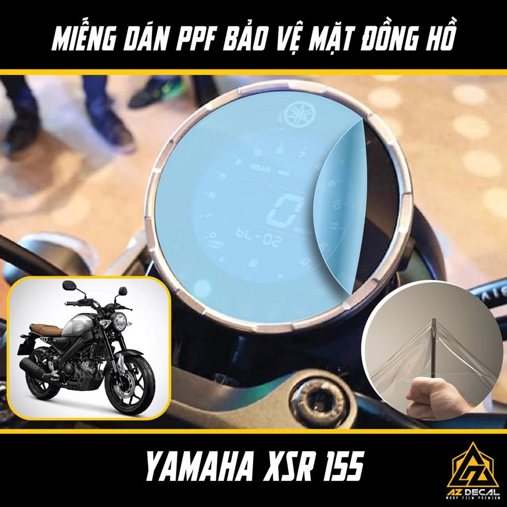 Miếng Dán PPF Bảo Vệ Mặt Đồng Hồ Xe YAMAHA XSR 155 | Chất Liệu Film PPF Nhập Khẩu