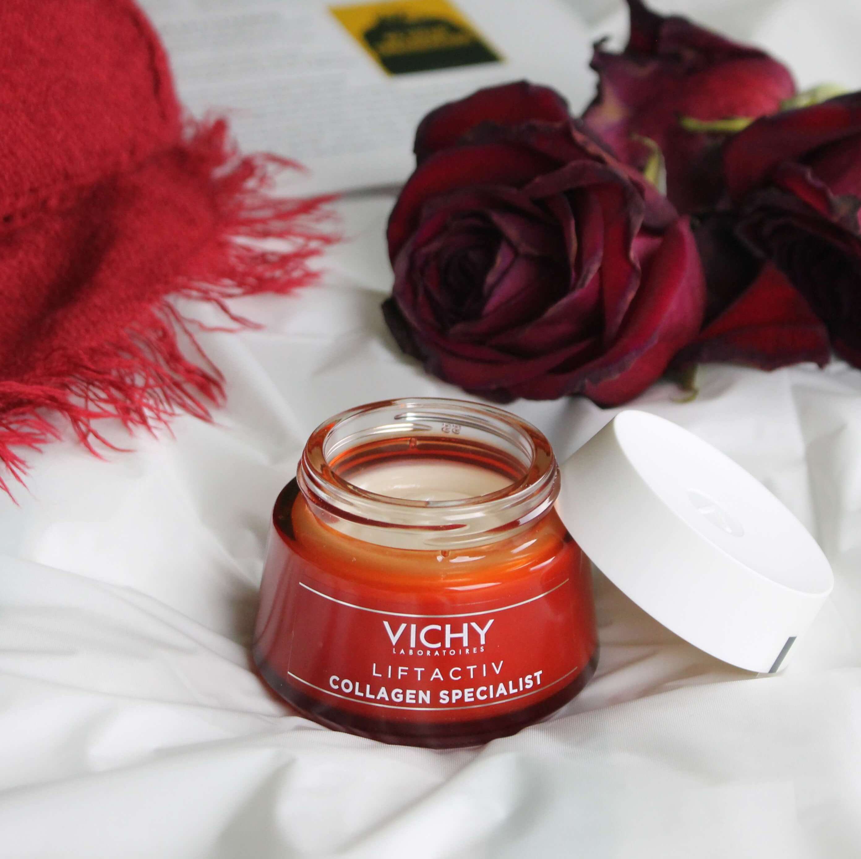 Kem dưỡng collagen Vichy LiftActiv Collagen (50mL | tặng móc khoá)