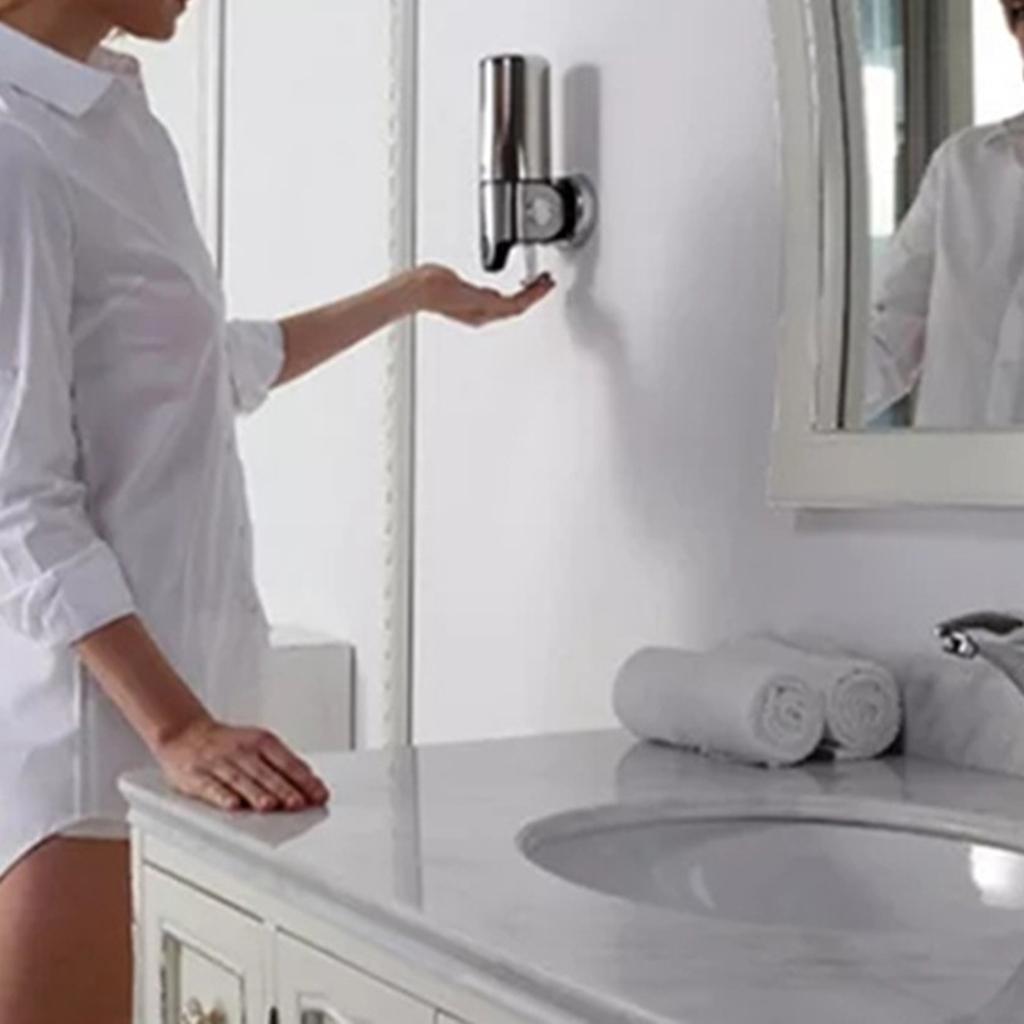 Bathroom Wall Mount Soap Dispenser Shower Shampoo Container 500ml