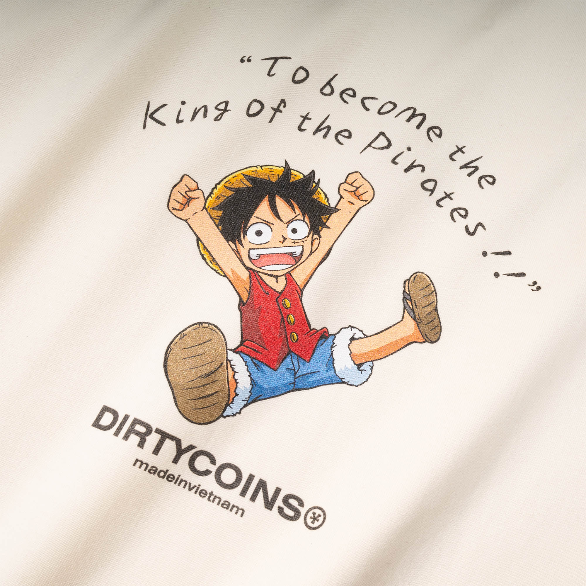 Áo Thun DirtyCoins x OnePiece Luffy Dream T-shirt