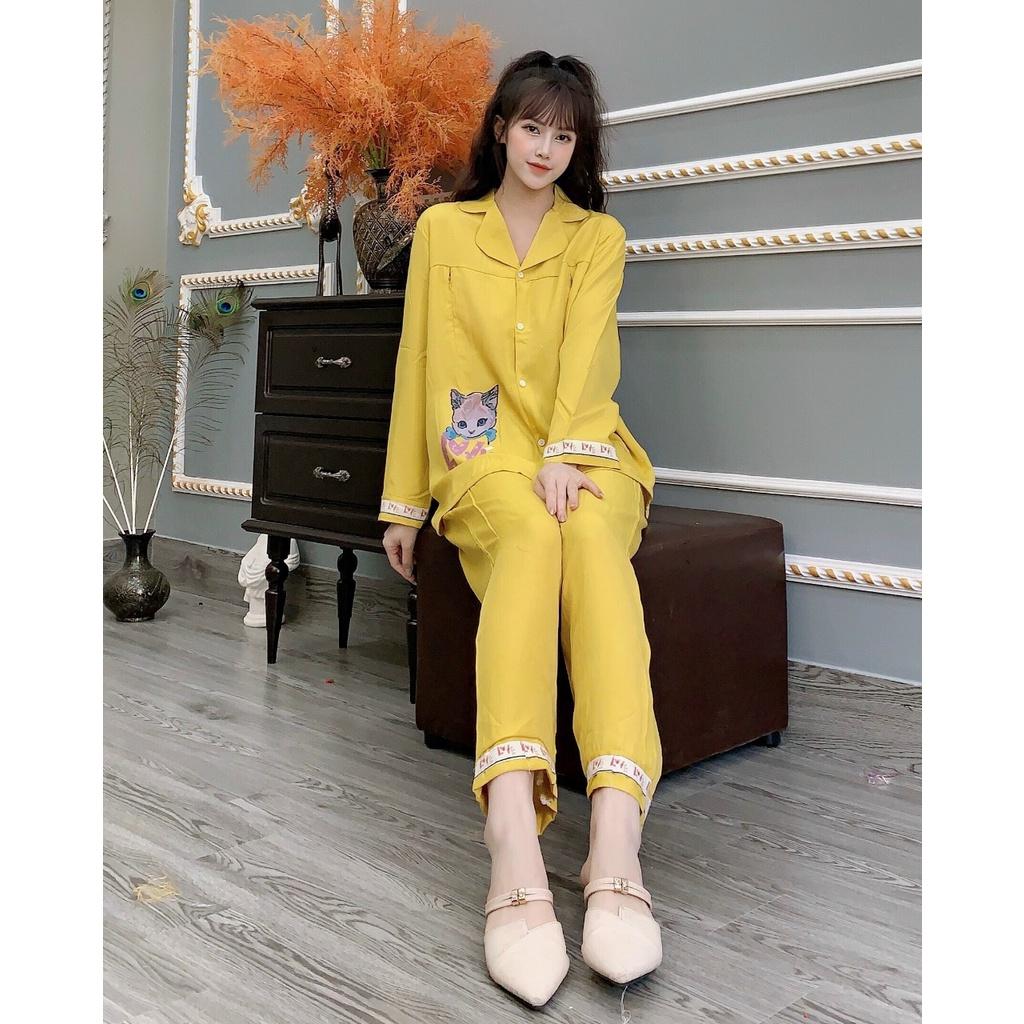 Bộ đồ bầu tiểu thư chất đũi mềm mát cho mẹ bầu từ 45 ->68kg