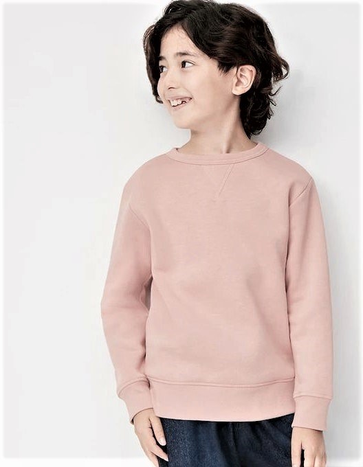 SET 2 chiếc Sweatshirt GU by Uniql() mẫu Unisex dành cho cả bé trai và bé gái. Chất vải mềm mịn, dày dặn , chắc chắn