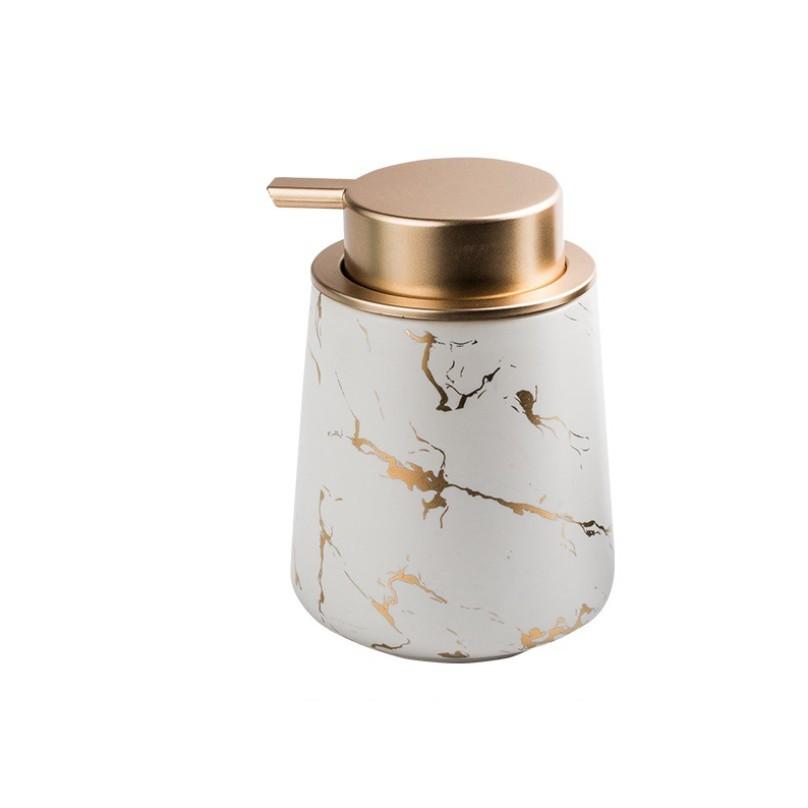 Chai đựng dung dịch sữa tắm trang trí nhà tắm Certina Gold