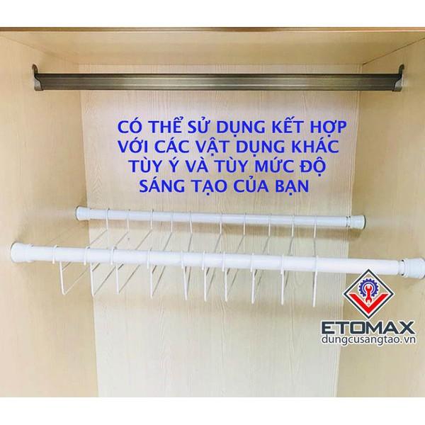Thanh treo đa năng không cần khoan, không cần bắt vít V1 hàng xuất khẩu