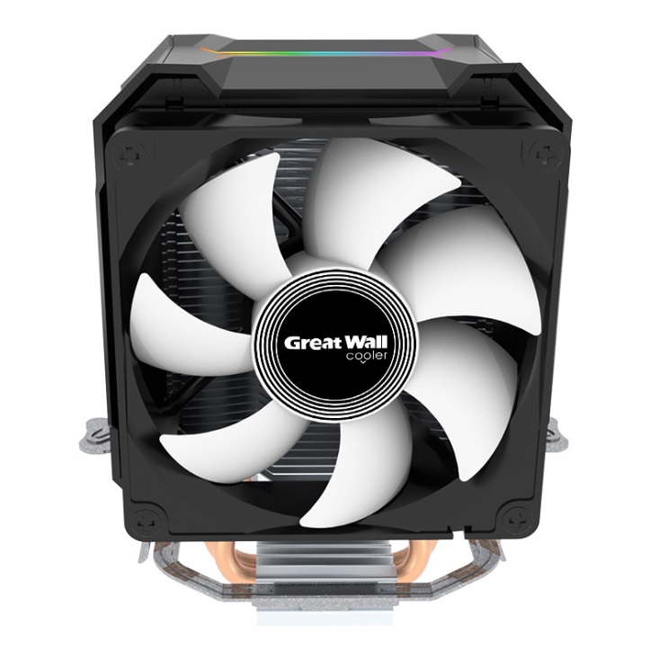 Quạt tản nhiệt CPU GreatWall G200 RGB - Hàng nhập khẩu