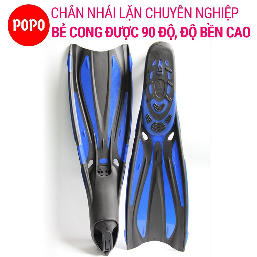 Chân vịt lặn biển chuyên nghiệp POPO 1143 được thiết kế có thể bẻ cong 90 độ