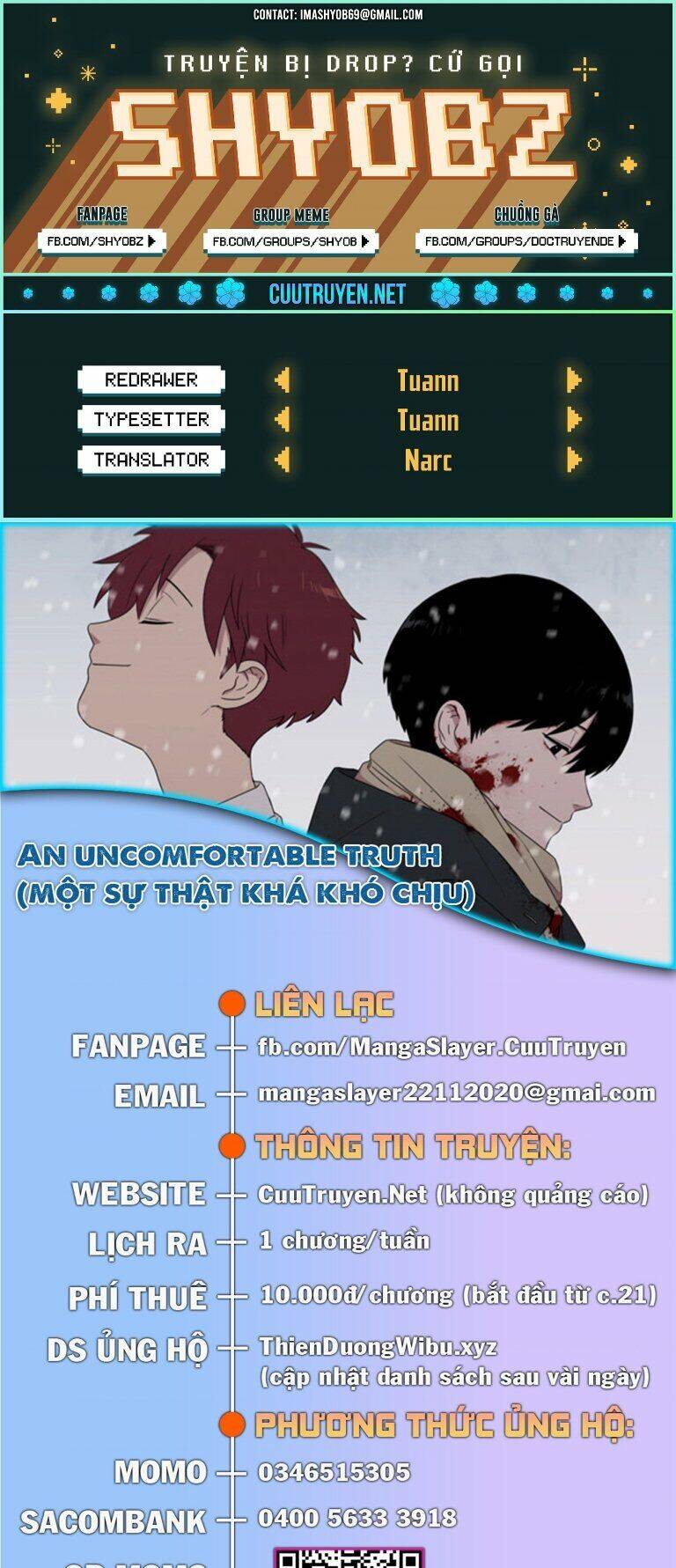 …”một sự thật khá khó chịu.” chapter 60 1