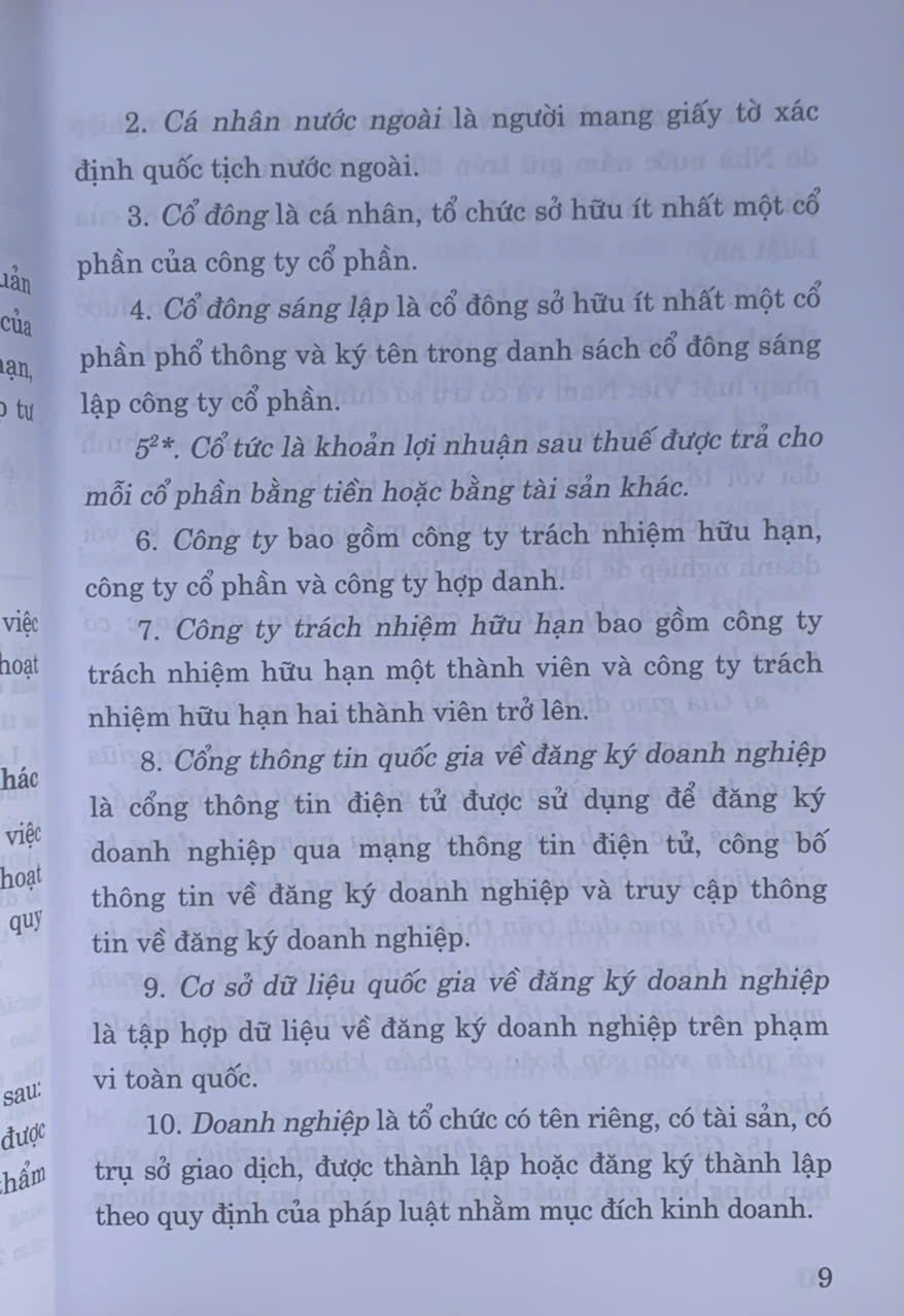 Luật Doanh nghiệp năm 2020 (sửa đổi, bổ sung năm 2022, 2025)
