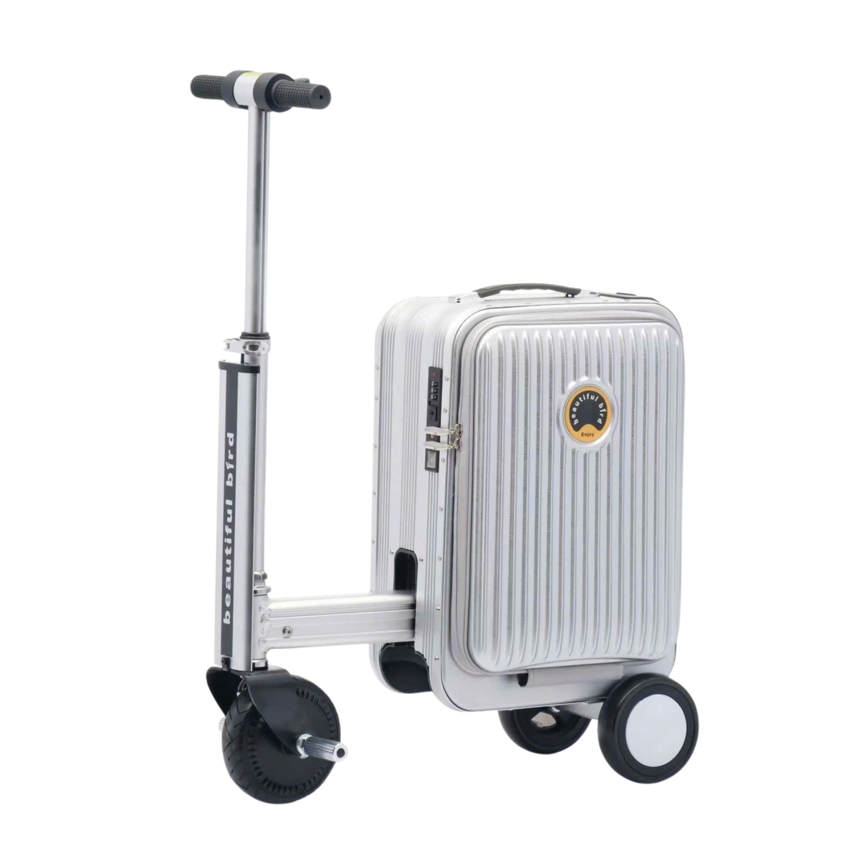 Vali Điện Scooter 20Inch Va Li Thông Minh Kiêm Xe Điện Tự Lái Cho Người Lớn Trẻ Em Du Lịch