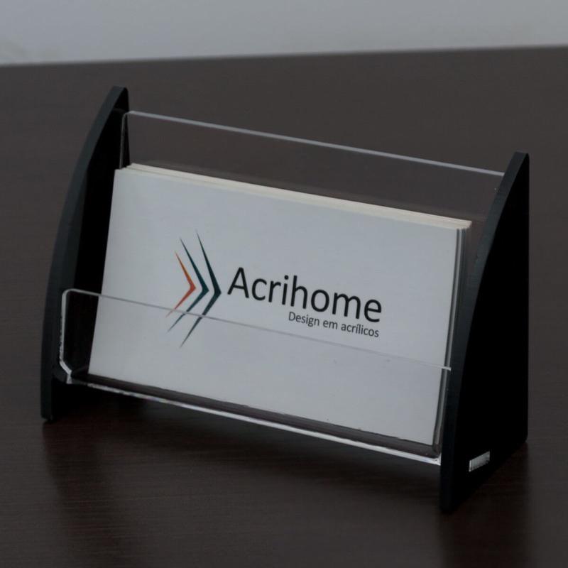 Hộp mica đựng card visit/ Kệ đựng name card, nhiều màu sắc - Đỏ