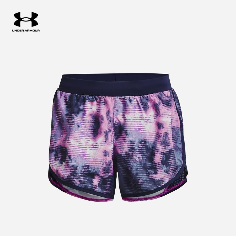 Quần ngắn thể thao nữ Under Armour Fly By 2.0 Printed - 1350198-412