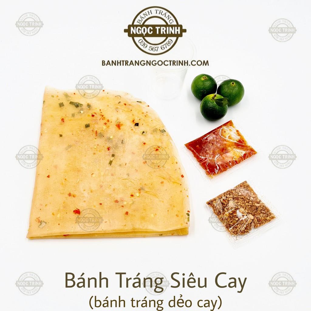 Bánh tráng siêu cay loại bánh tráng dẻo cay bánh tráng Ngọc Trinh