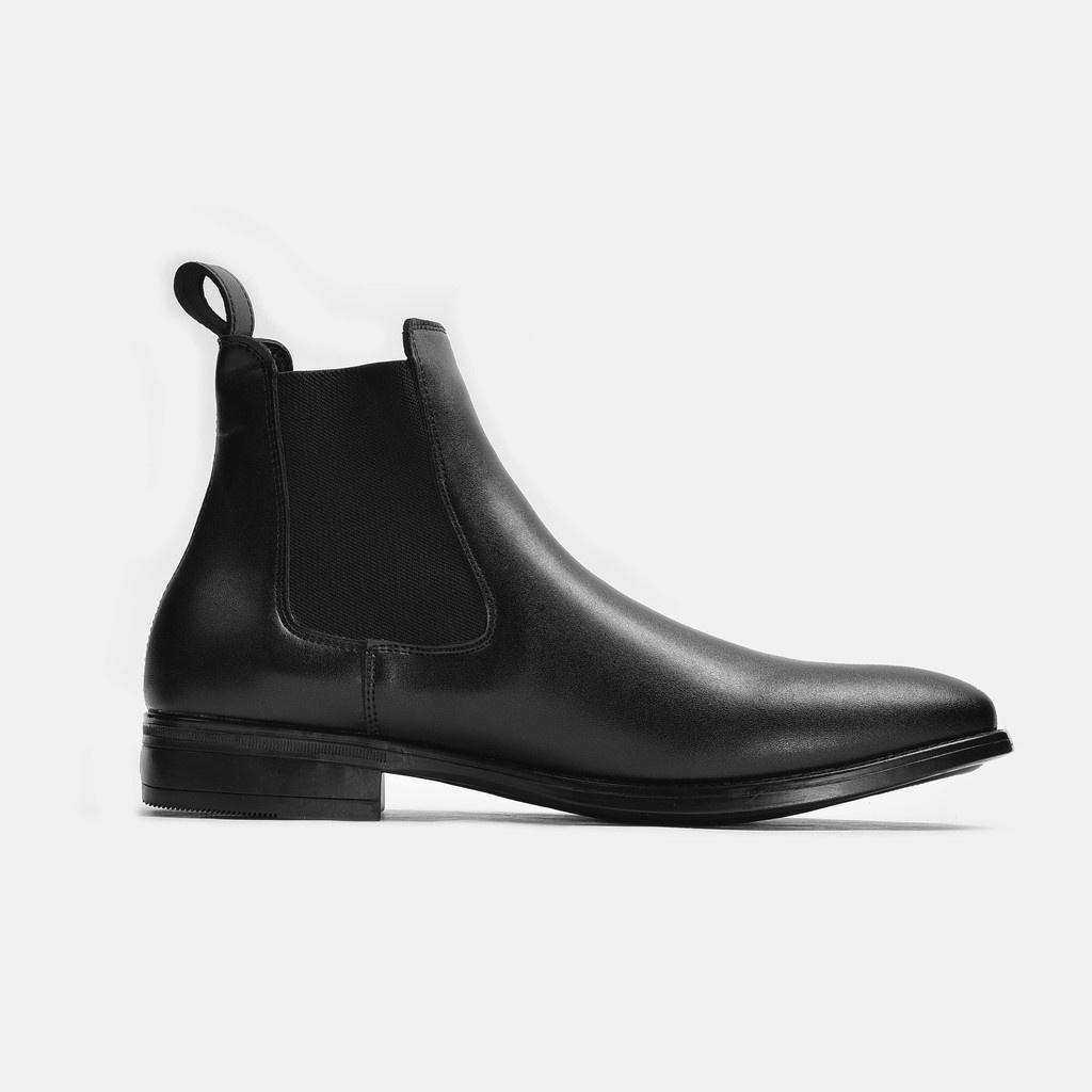 Giày Boot Nam - Chelsea Boots cổ thấp đế cao su phong cách cá tính Kiểu dáng Thanh lịch - giày cao cổ nam