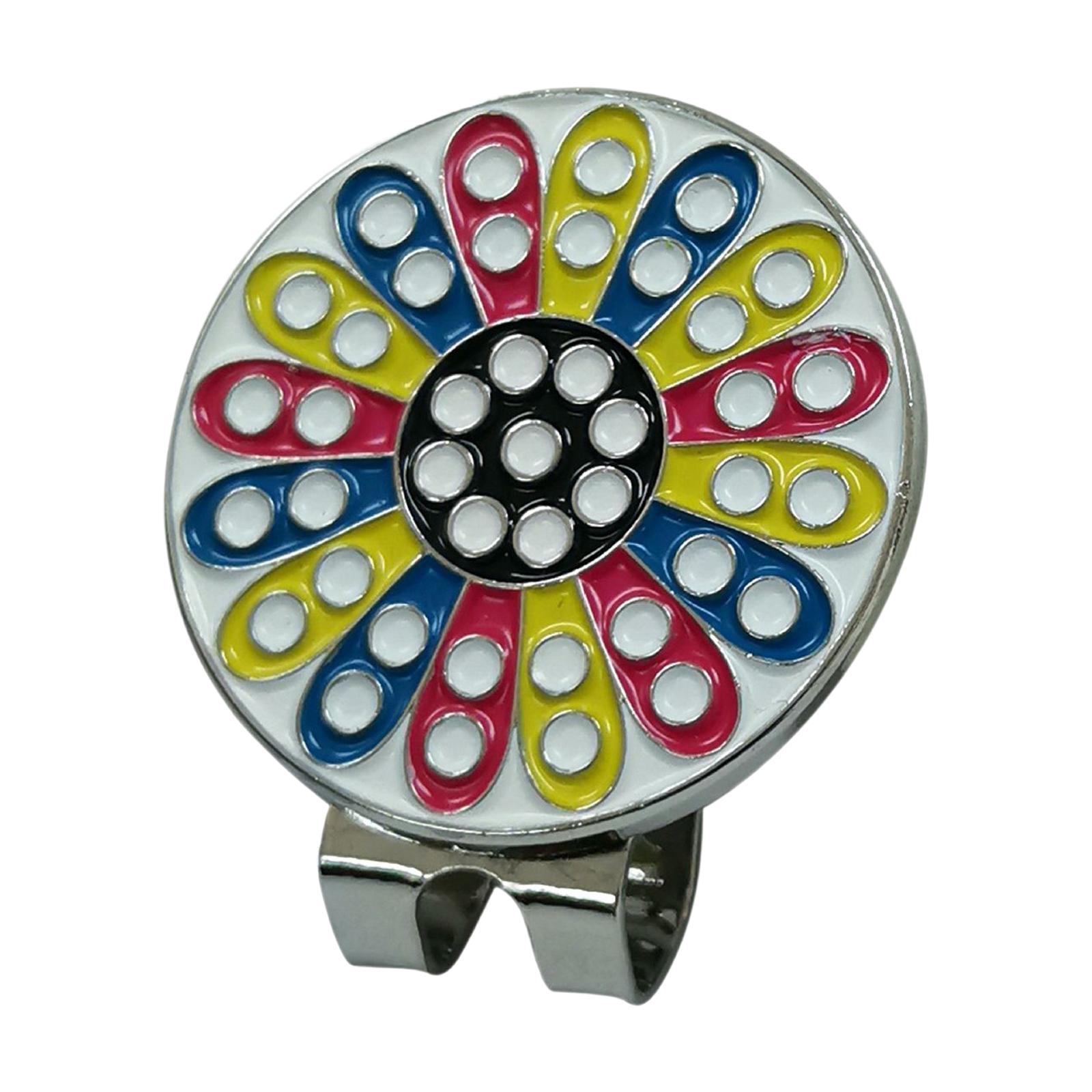 Golf Ball Marker Durable Lightweight Holder for Golf Accessories