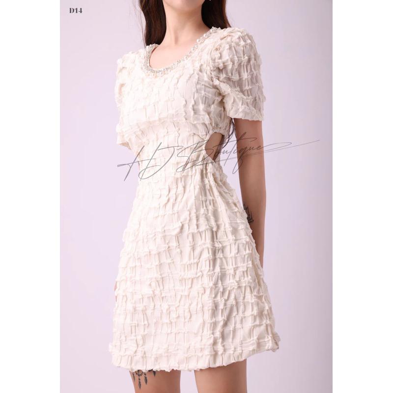 Đầm ôm gân sang trọng -D14