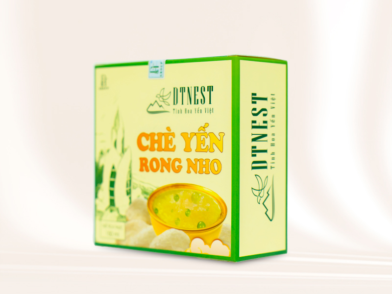Chè Yến Rong Nho DT NEST - Thơm Ngon, Bổ Dưỡng, Tiện Lợi