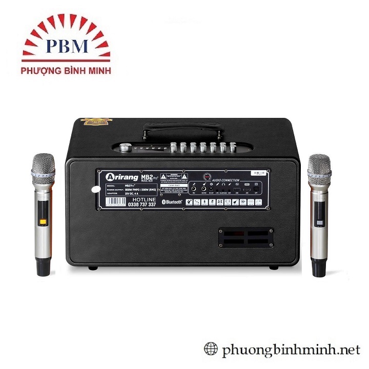 ( Màu ngẫu nhiên) Bộ loa di động Arirang MB2 Pro+ - Hàng chính hãng.