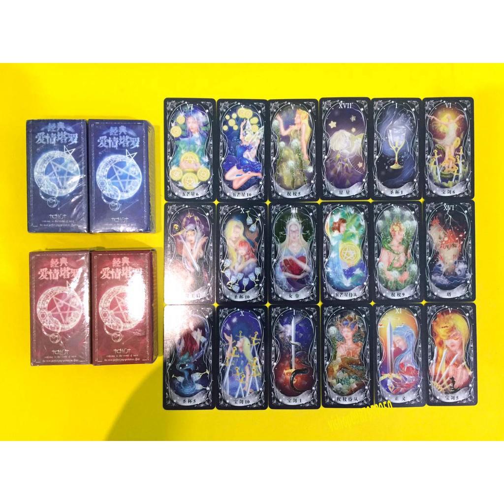 Bộ bài tarot 78 lá vòng tròn huyền bí