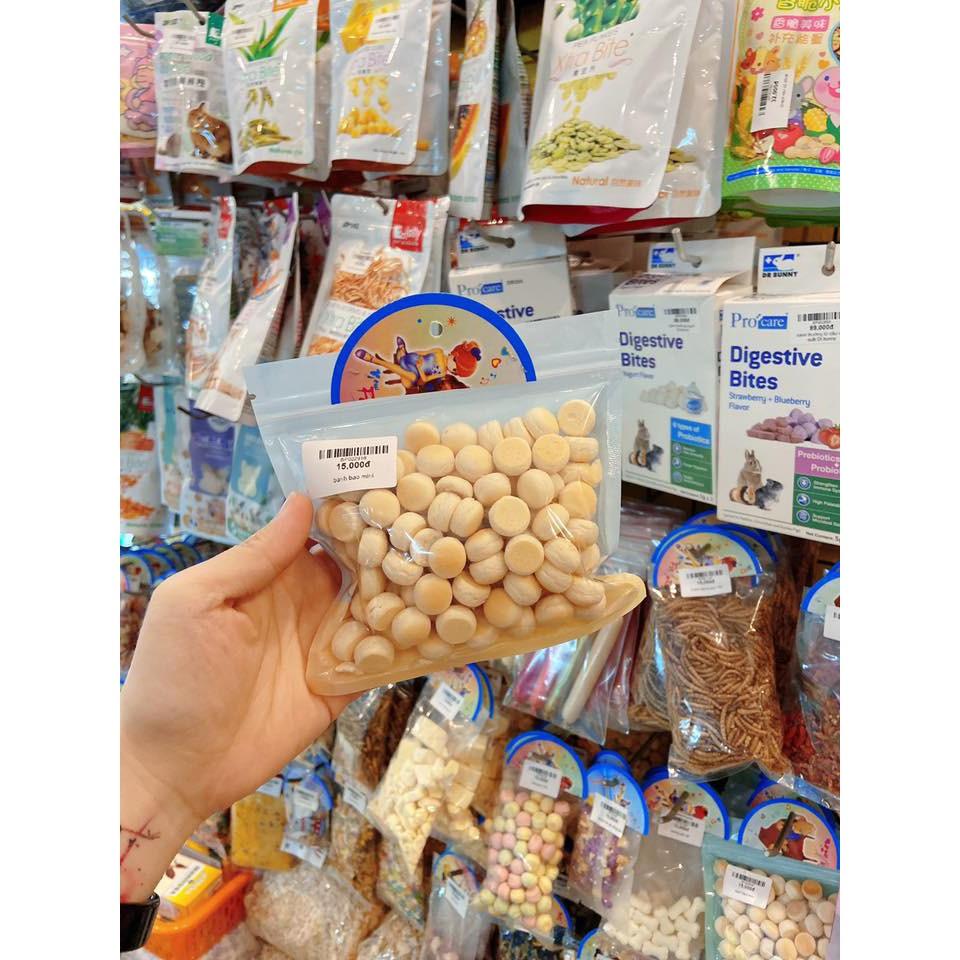 Bánh bao mini thức ăn dinh dưỡng cho hamster và 1 số loại thú cưng khác