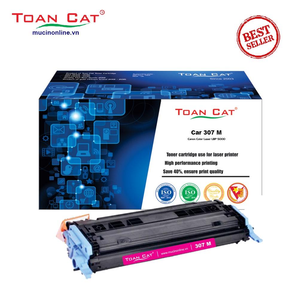 Hộp mực in Toàn Cát Cartridge 307 B/M/Y/C dùng cho máy in màu Canon Color LBP 5000 - HÀNG CHÍNH HÃNG