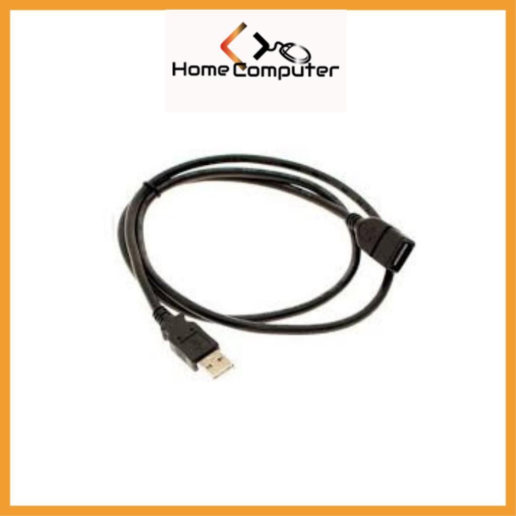 Dây Cáp Nối Dài USB 1.5m, 3m, 5m Đen Chống Nhiễu Hàng Chất Lượng -