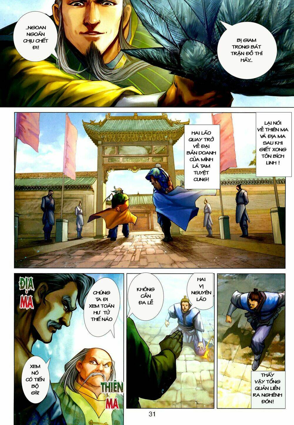 thần chưởng long kiếm phi chapter 28 29