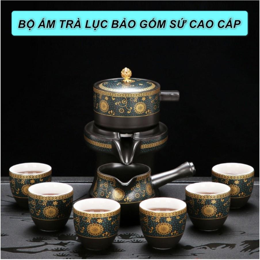 BỘ ẤM TRÀ ĐẠO CỐI XAY ĐỘC ĐÁO ĐÀI BẮC TAIPEI TEA MILL CAO CẤP